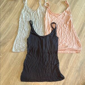 Women's Black, Gray, and Pink Tops